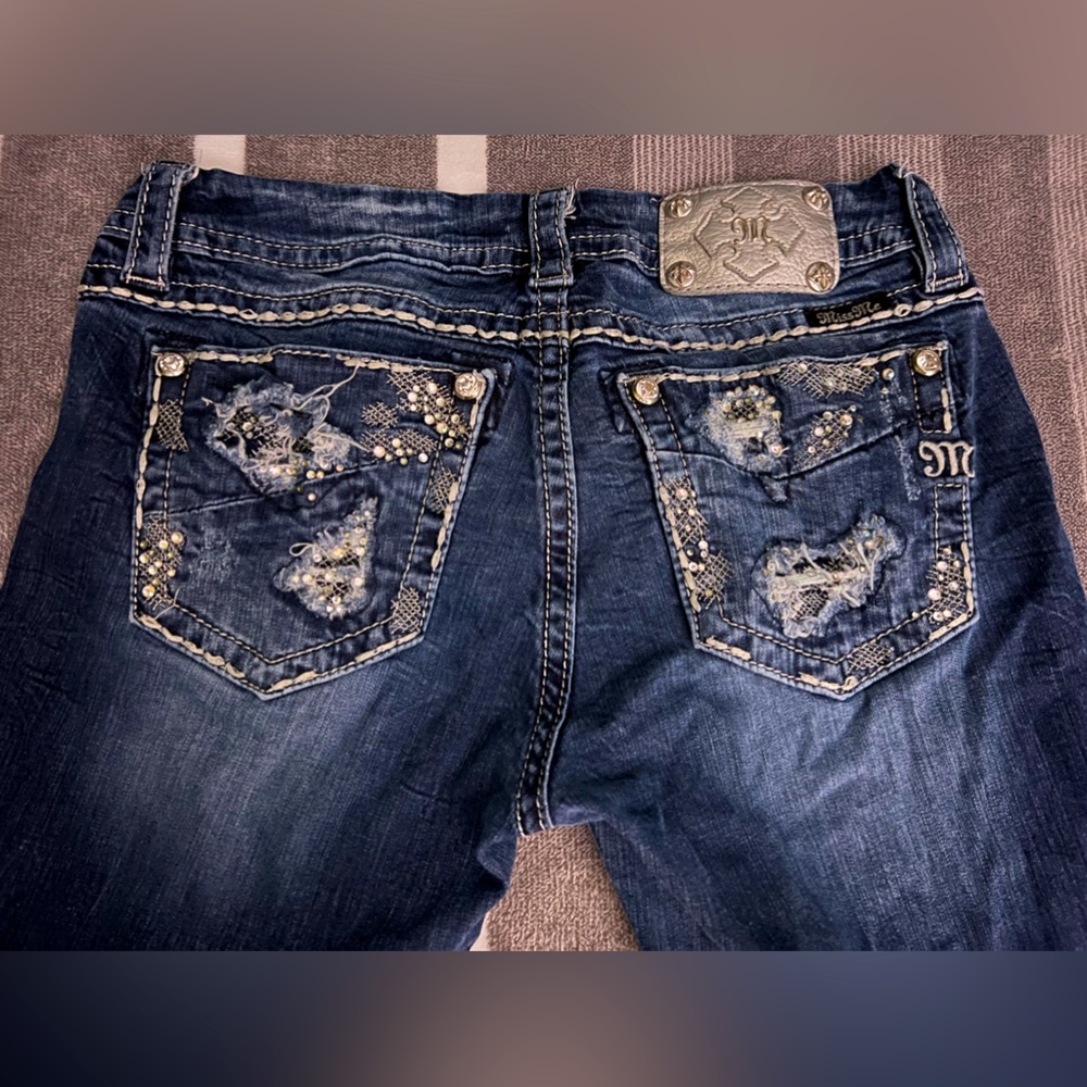 Miss Me Boot Cut Jeans Size 28x33L